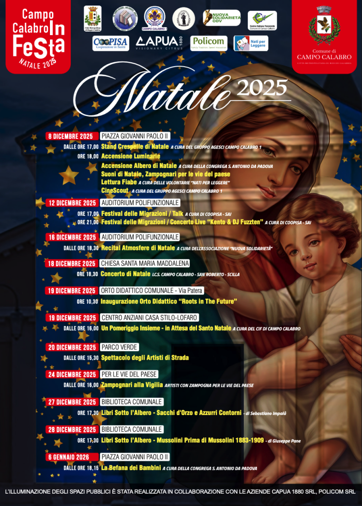 Programma Campo Calabro In Festa 2025